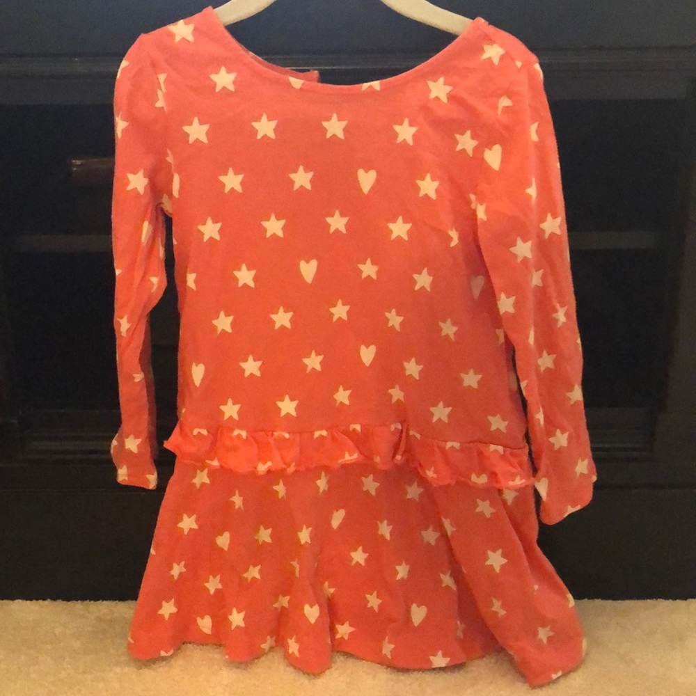 Gap Girls Coral star Dress 4T